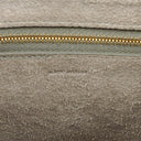 Celine Grey Soft Grained Calfskin Seau Sangle Bucket Bag