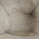 Celine Grey Soft Grained Calfskin Seau Sangle Bucket Bag