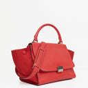 Celine Leather and Suede Small Trapeze Bag