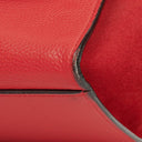 Celine Leather and Suede Small Trapeze Bag