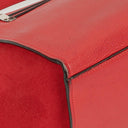 Celine Leather and Suede Small Trapeze Bag
