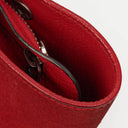 Celine Leather and Suede Small Trapeze Bag