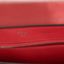 Celine Leather and Suede Small Trapeze Bag