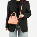 Céline Leather Top Handle Handbag