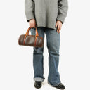Celine Macadam Coated Canvas Barrel Bag