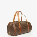 Celine Macadam Coated Canvas Barrel Bag