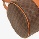 Celine Macadam Coated Canvas Boston Bag.