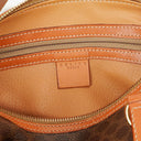 Celine Macadam Coated Canvas Boston Bag.