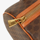 Celine Macadam Coated Canvas Boston Bag.