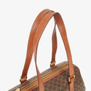 Celine Macadam Coated Canvas Boston Bag.