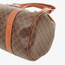 Celine Macadam Coated Canvas Boston Bag.