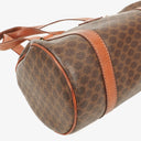 Celine Macadam Coated Canvas Boston Bag.