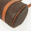 Celine Macadam Coated Canvas Boston Bag