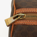 Celine Macadam Coated Canvas Boston Bag