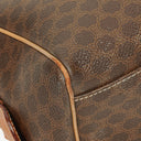 Celine Macadam Coated Canvas Boston Bag