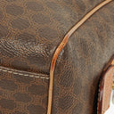 Celine Macadam Coated Canvas Boston Bag