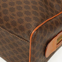 Celine Macadam Coated Canvas Boston Bag