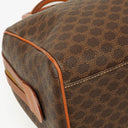 Celine Macadam Coated Canvas Boston Bag