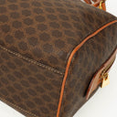 Celine Macadam Coated Canvas Boston Bag