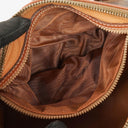 Celine Macadam Coated Canvas Boston Bag.