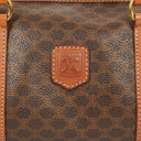 Celine Macadam Coated Canvas Boston Bag.