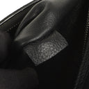 Celine Medium Trapeze Black Calfskin Leather And Suede Handbag