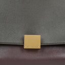 Celine Medium Trapeze Souris Drummed Multicolor Leather/Suede Bag