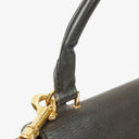 Celine Medium Trapeze Souris Drummed Multicolor Leather/Suede Bag