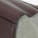Celine Medium Trapeze Souris Drummed Multicolor Leather/Suede Bag