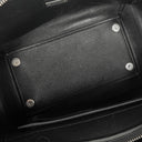 Celine Mini Striped Canvas and Leather Belt Bag