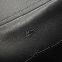 Celine Mini Striped Canvas and Leather Belt Bag
