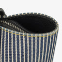 Celine Mini Striped Canvas and Leather Belt Bag