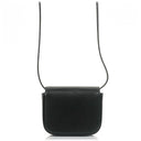Celine Mini Triomphe Black Shiny Calfskin Shoulder/Crossbody Bag