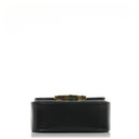 Celine Mini Triomphe Black Shiny Calfskin Shoulder/Crossbody Bag