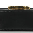 Celine Mini Triomphe Black Shiny Calfskin Shoulder/Crossbody Bag