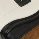 Celine Nano Luggage Black/Brown/White Leather and Suede Handbag
