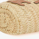 Celine Palm Leaves Calfskin Classic Triomphe Nano Panier