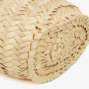 Celine Palm Leaves Calfskin Classic Triomphe Nano Panier