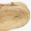 Celine Palm Leaves Calfskin Classic Triomphe Panier