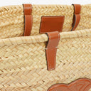 Celine Palm Leaves Calfskin Classic Triomphe Panier