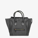 Celine Phantom Luggage Denim Medium Tote Bag