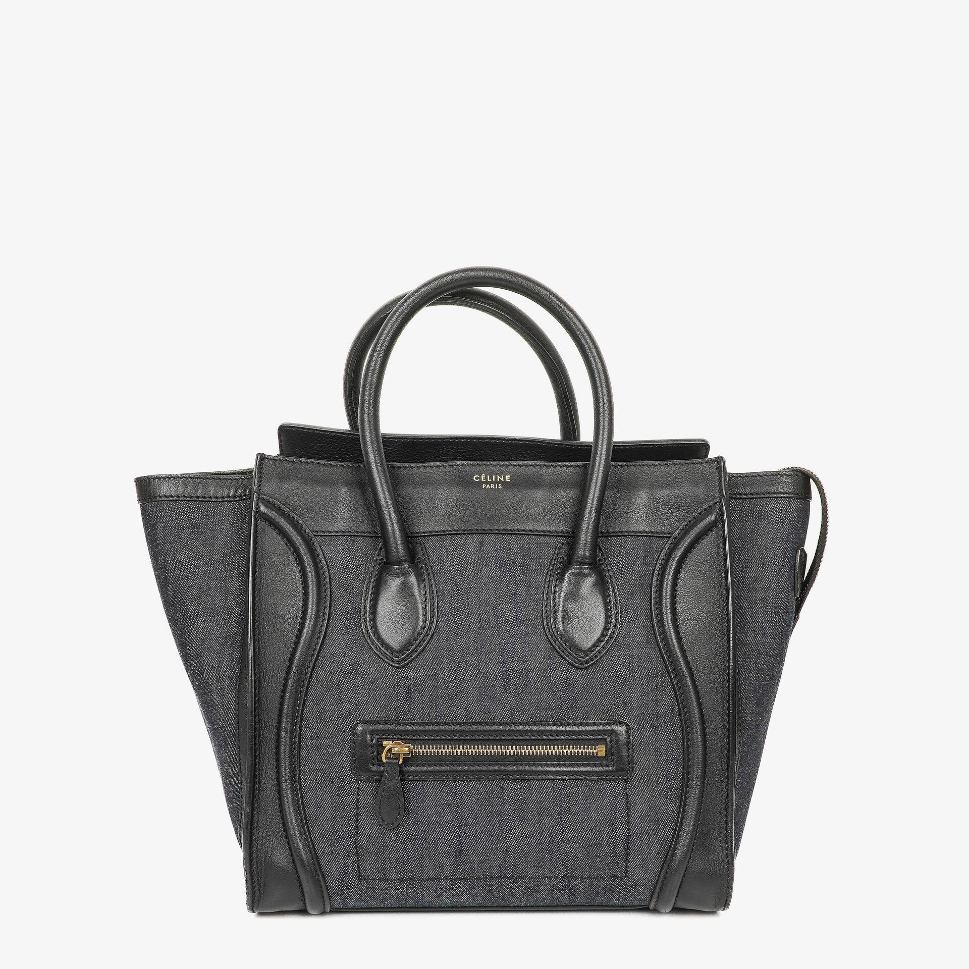 Celine Phantom Luggage Denim Medium Tote Bag