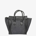 Celine Phantom Luggage Denim Medium Tote Bag
