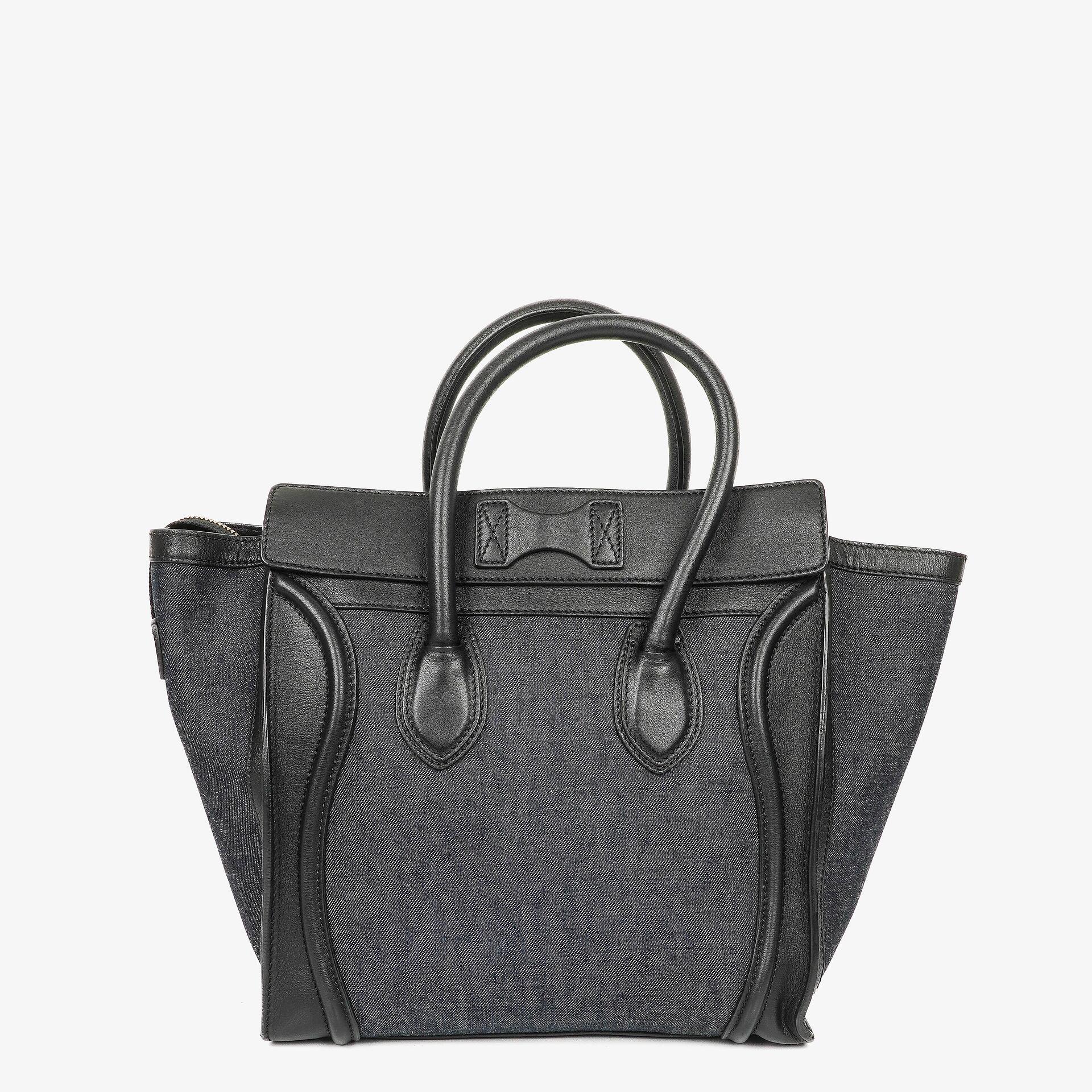 Celine Phantom Luggage Denim Medium Tote Bag