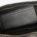 Celine Small Trapeze Multicolor Striped Canvas Bag
