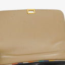 Celine Small Trapeze Multicolor Striped Canvas Bag