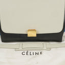 Celine Small Trapeze Multicolor Striped Canvas Bag