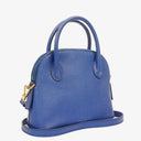 Celine Two-Way Blue Leather Mini Bag