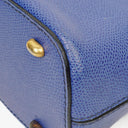 Celine Two-Way Blue Leather Mini Bag