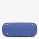 Celine Two-Way Blue Leather Mini Bag